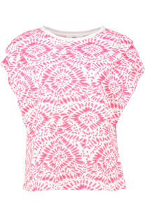 BRAX Shirt Caelen Pink gemustert im graphischen Dessin
