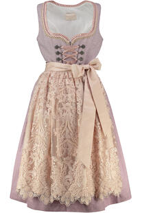 KR�GER COLLECTION Dirndl flieder Lilja