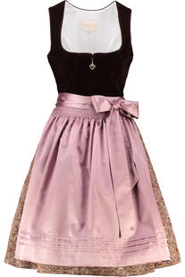 KR�GER COLLECTION Mini Dirndl braun Cerys 60er