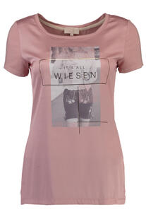 KR�GER COLLECTION T-Shirt It`s all Wiesen rose