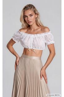 SPIETH & WENSKY Dirndlbluse Mainz wei�