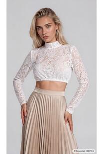 KR�GER COLLECTION Dirndlbluse Navina ecru