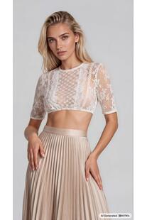 KR�GER MADL Dirndlbluse ecru Marisa