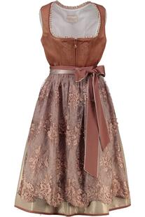 KR�GER COLLECTION Dirndl hellbraun Otilie