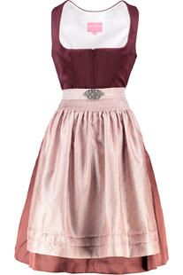 KR�GER MADL Mini Dirndl bordeaux Aurela (60 cm)