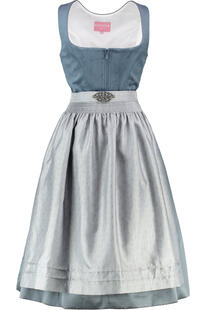 KR�GER MADL Midi Dirndl hellblau Aurela (70 cm)