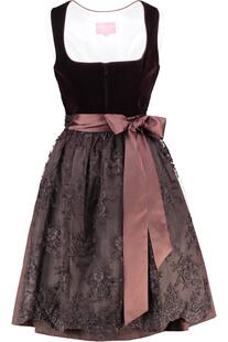 KR�GER MADL Mini Dirndl bordeaux Tanya (60 cm)