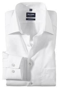 OLYMP Luxor City Hemd uni 1/1 MF wei�