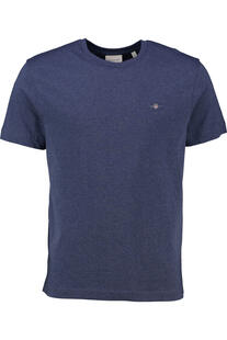 GANT Regular Fit Shield T-Shirt dk jeansblue melange