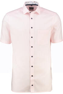 OLYMP Business Hemd Luxor rose Modern Fit Kurzarm
