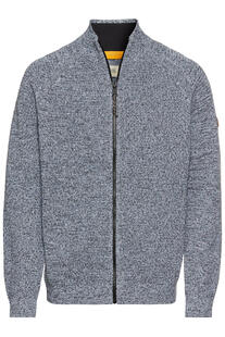 camel active Strickjacke dark navy Regular Fit