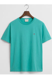 GANT REG Shield SS T-Shirt tropic blue
