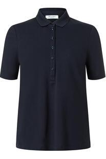 MAERZ Piqu� Polo-Shirt navy