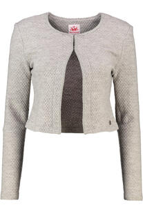 SPIETH & WENSKY Strickjacke hellgrau Filsen