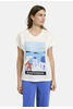 Vorschaubild zu Milano Italy Shirt w oversized shoulder + roundneck and Artwork offwhite