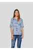 Vorschaubild zu RABE T-Shirt Denim Love dunkel jeans gestreift Kurzarm, 3