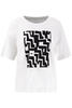 Vorschaubild zu FYNCH HATTON Shirt white/black Casual Fit