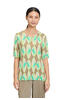 Vorschaubild zu BETTY BARCLAY Shirt Khaki/Gr�n gemustert Kurzarm, 2