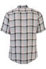 Vorschaubild zu BRAX Leinen Hemd Dan hellbraun kariert Slim Fit kurzarm, 1