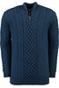 Vorschaubild zu ARAN Troyer blau Merino-Wolle
