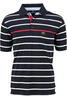 Vorschaubild zu SAILING COMP Polo-Shirt navy gestreift