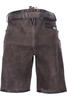 Vorschaubild zu MADDOX Leder-Shorts Loisach anthrazit Ziegenveloursleder, 1