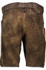 Vorschaubild zu MADDOX Leder-Shorts Albstadt erde Ziegenveloursleder, 1