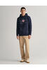 Vorschaubild zu GANT Shield Hoodie marine, 4