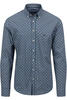 Vorschaubild zu FYNCH HATTON Hemd blau/rot gemustert Regular Fit Langarm Button-Down