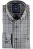 Vorschaubild zu REDMOND Hemd braun kariert Comfort Fit Langarm Button-Down, 4