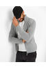 Vorschaubild zu BRAX Strickjacke Jake grau, 2