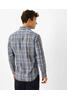 Vorschaubild zu BRAX Hemd Daniel blau/braun kariert Modern Fit Langarm Button-Down, 3