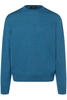 Vorschaubild zu MAERZ Rundhals Pullover blau extra feine Merinowolle