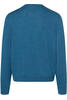 Vorschaubild zu MAERZ Rundhals Pullover blau extra feine Merinowolle, 1