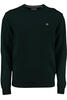 Vorschaubild zu GANT Lambswool Rundhals   Pullover dunkelgr�n Superfine Lambswool
