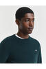 Vorschaubild zu GANT Lambswool Rundhals   Pullover dunkelgr�n Superfine Lambswool, 4