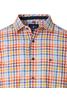 Vorschaubild zu REDMOND Hemd gelb kariert Regular Fit Kurzarm Button-Down, 4