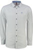 Vorschaubild zu SPIETH & WENSKY Hemd Flachbach weiss/blau Slim Fit Langarm