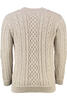 Vorschaubild zu ARAN Rundhals Pullover beige, 1