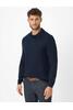 Vorschaubild zu BRAX Langarm Polo-Shirt Paros navy, 3