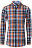 Vorschaubild zu REDMOND Hemd orange kariert Comfort Fit Langarm