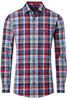 Vorschaubild zu REDMOND Hemd rot kariert Comfort Fit Langarm