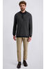Vorschaubild zu PIERRE CARDIN Strick-Polo-Pullover anthra gemustert, 2