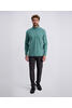 Vorschaubild zu PIERRE CARDIN Langarm Polo-Shirt sagebrush green Modern Fit, 5