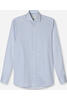 Vorschaubild zu OLYMP Business Hemd Level 5 wei�/blau gepunktet Body Fit Langarm, 1
