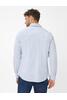 Vorschaubild zu BRAX Streifen Hemd Daniel baltic gestreift Modern Fit Langarm, 4