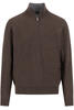 Vorschaubild zu FYNCH HATTON Cashmere Troyer dark chocolate Casual Fit
