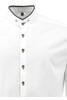 Vorschaubild zu Hemd weiss/schwarz einfarbig Slim Fit Langarm, 2