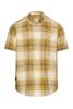 Vorschaubild zu Karo Hemd sun yellow kariert Regular Fit Kurzarm