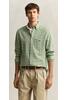 Vorschaubild zu GANT Gingham Leinen Hemd dry herb green kariert Regular Fit Langarm